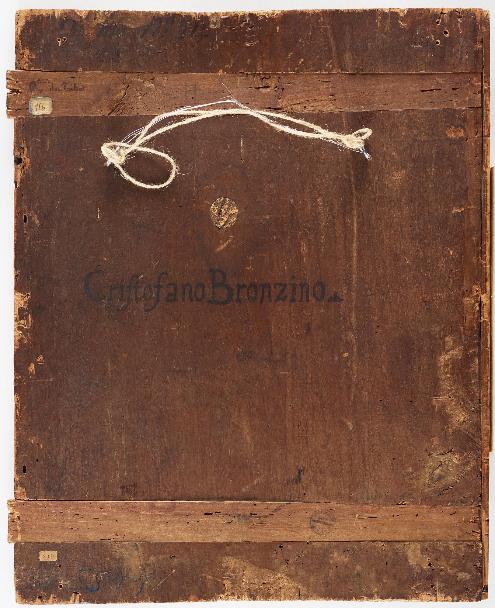 Angelo Bronzino Hans krets, Cosimo I Medici (1519-1574) med Gyllene skinnets orden.