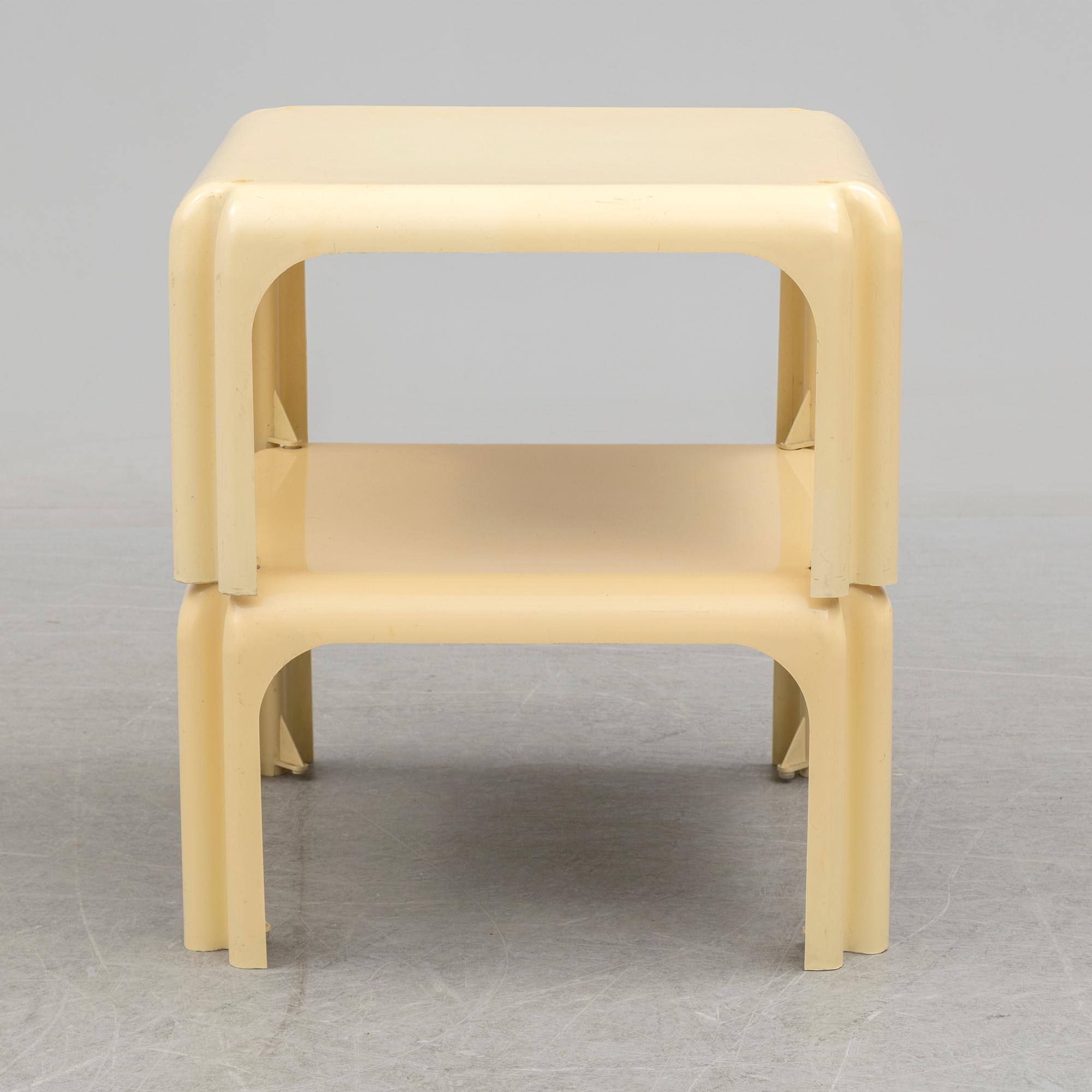 VICO MAGISTRETTI, bord, ett par, "Elena", Italien, 1900-talets senare del.