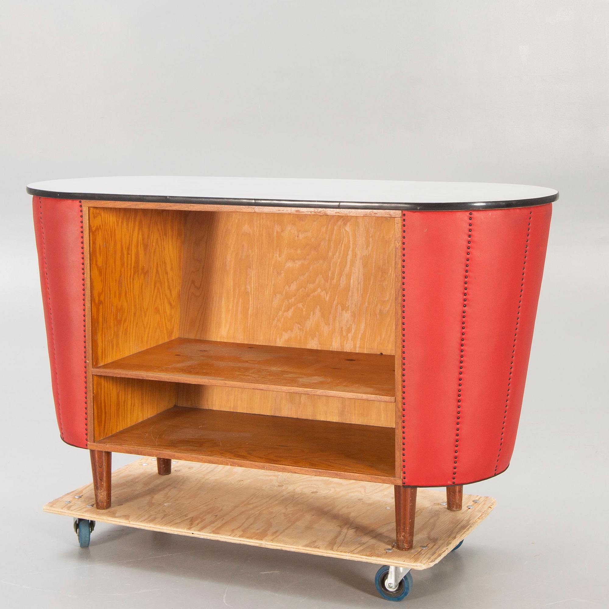 Bar/bardisk, 1940/50-tal.