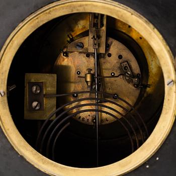 An end of the 19th century stone mantle clock.