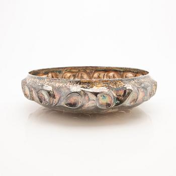 Eric Scott-Robbert, Bowl, silver, Trosa, 1969.