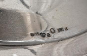 SKÅL PÅ FOT, silver, GAB, Stockholm 1919, vikt ca 350 gram.
