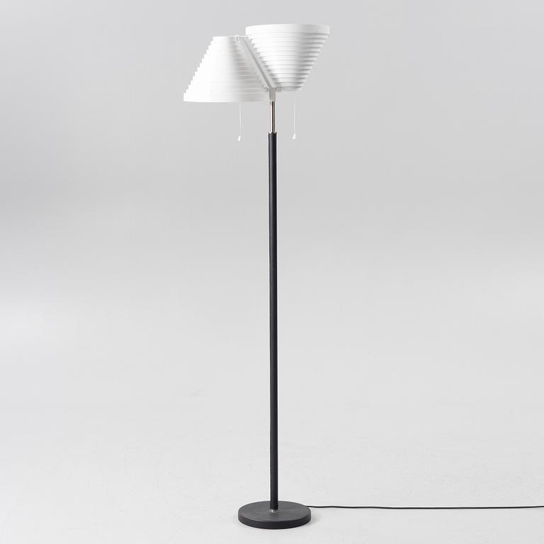 Alvar Aalto, floor lamp, model A810, Valaisinpaja, late 20th century.