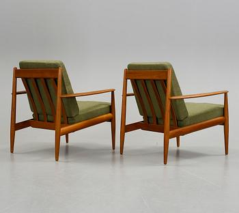 FÅTÖLJER, ett par, Grete Jalk, France & son, Danmark, 1960-tal.