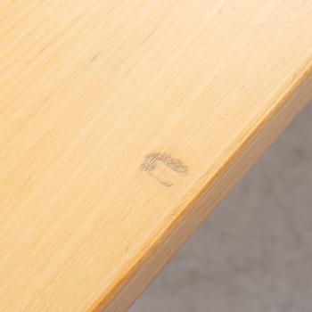Alvar Aalto, a model 81B birch dining table, Artek, Finland.