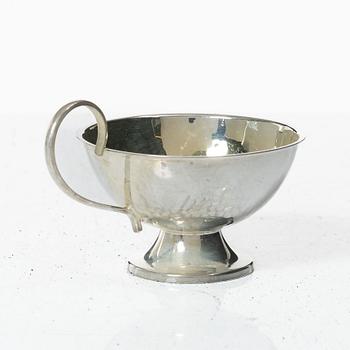 Punschmuggar, 12 st, silver, Ceson Guldvaru Ab, Göteborg 1970-80-tal.