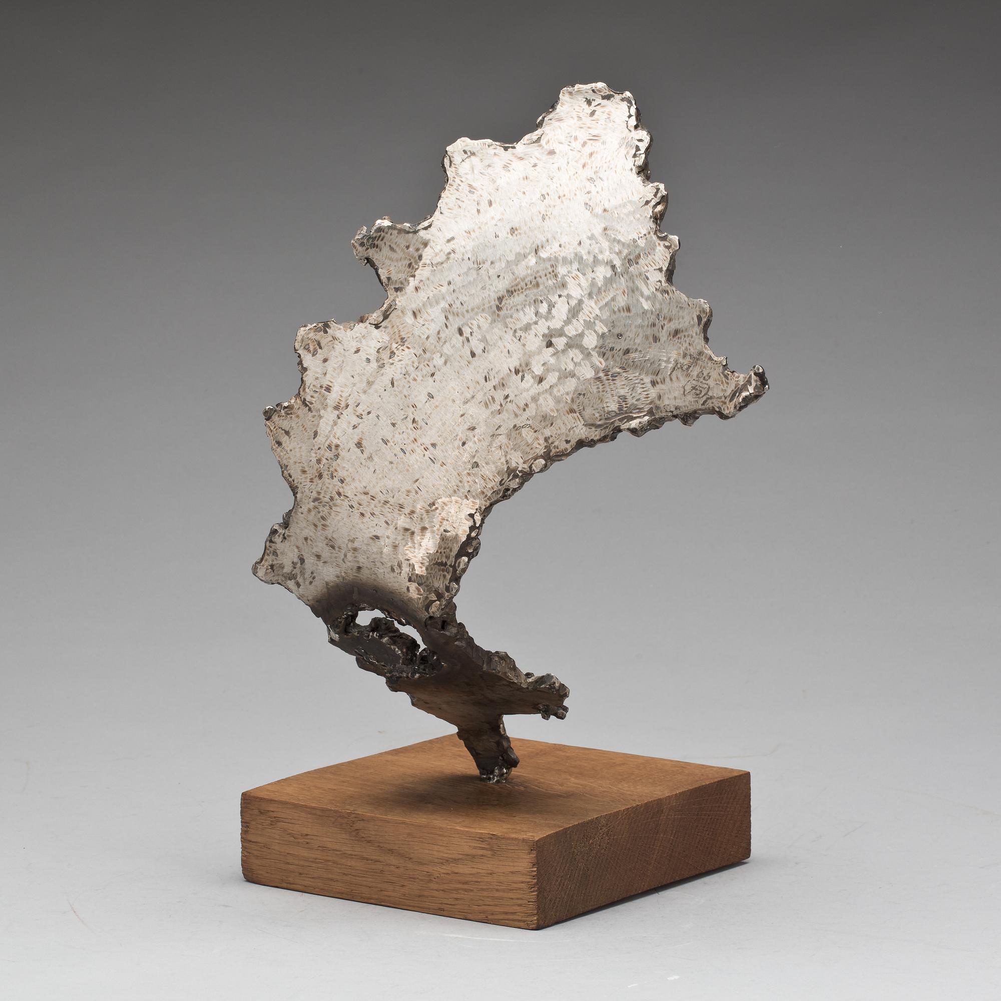 THEODOR PAUCKSTADT, skulptur, metall, signerad och daterad 1965/66.