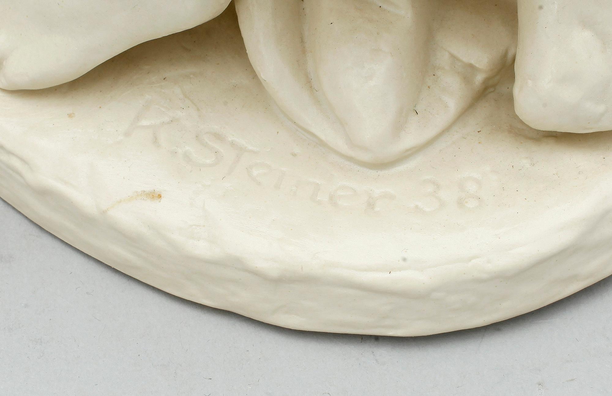 FIGURIN, keramik, Schaubach kunst, Tyskland, 1900-talets mitt.