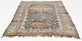 Rug, Shiraz Kashkai, antique, approx. 284 x 171 cm.