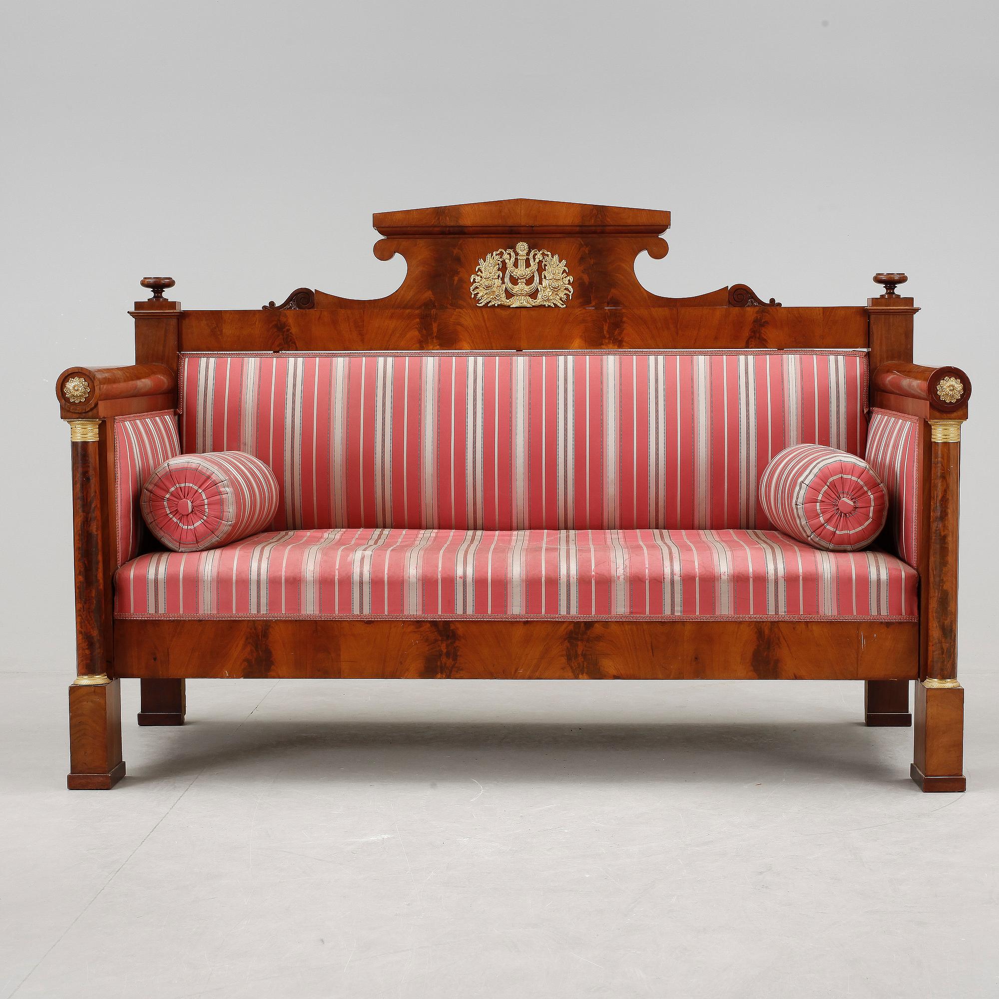 SOFFA, empire, 1800-talets första hälft.