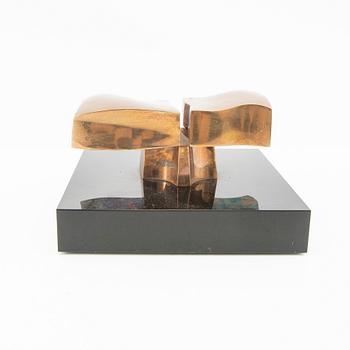 José Luis Sanchez, skulptur signerad och numrerad 465/1000 polerad brons.