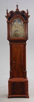 A Neo Gothic 19th century long case clock.