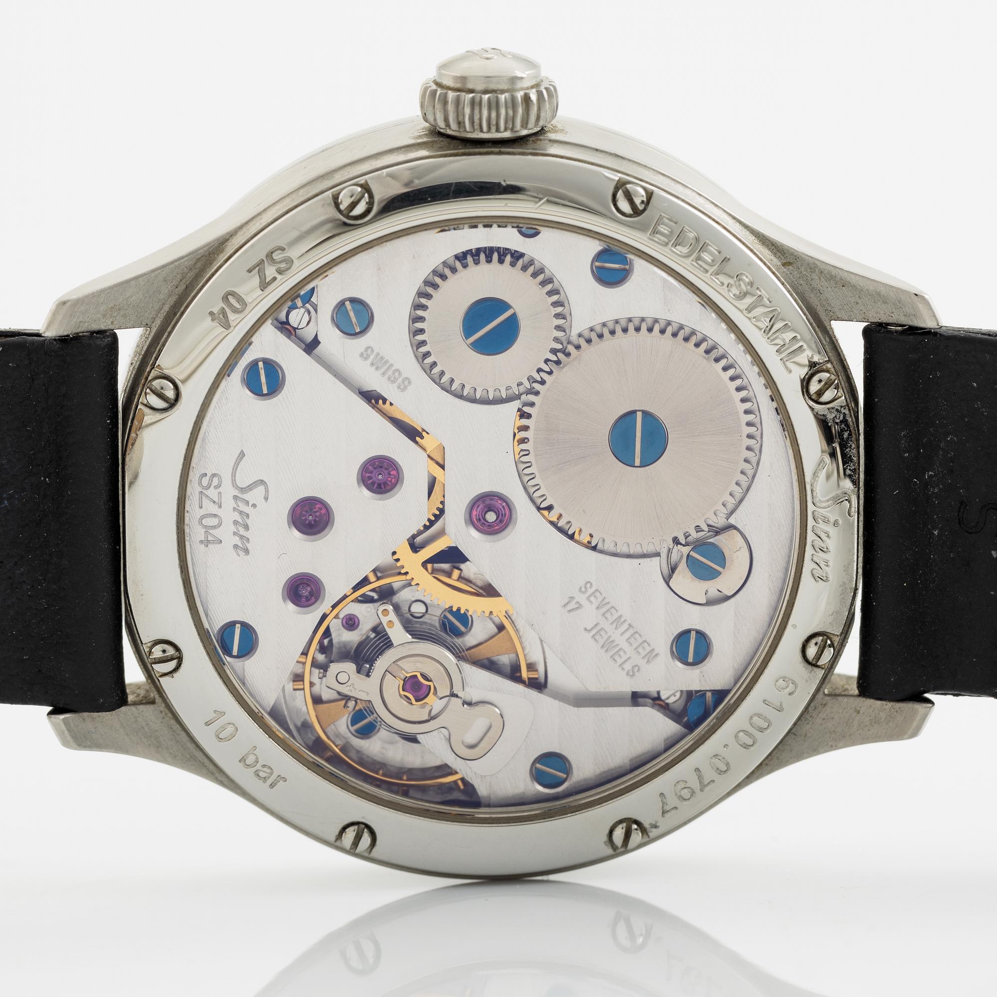 Sinn, Regulateur Technik, armbandsur, 44 mm.