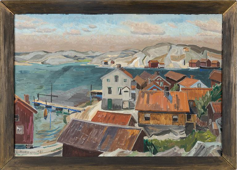 Lilly Rydström-Wickelberg, olja på duk, signerad och daterad 1936.