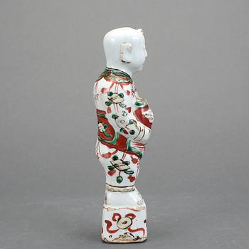 FIGURIN, porslin, Kina 1700-tal.