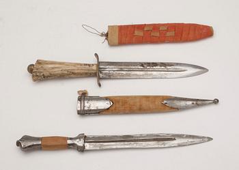 PARTI DOLKAR, 7 st,  bland annat kaukasisk. 1800-samt 1900-tal.