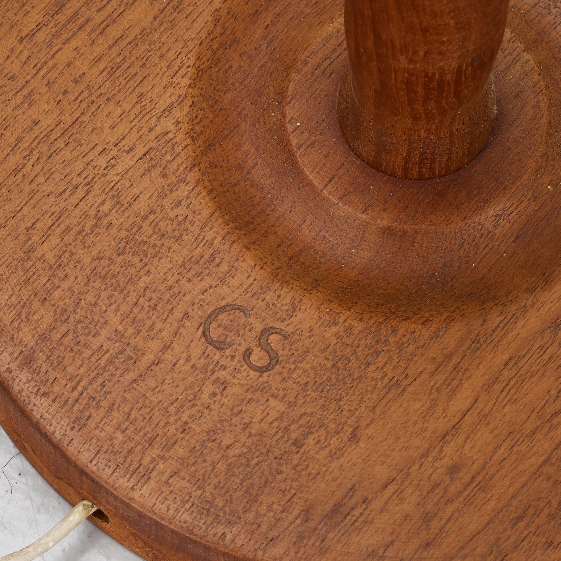 A floor lamp, Swedish Modern, mid-20th century.