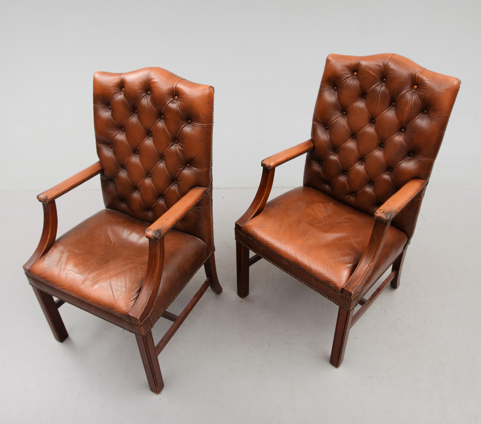 KARMSTOLAR, 1 par, 1900-talets andra hälft.