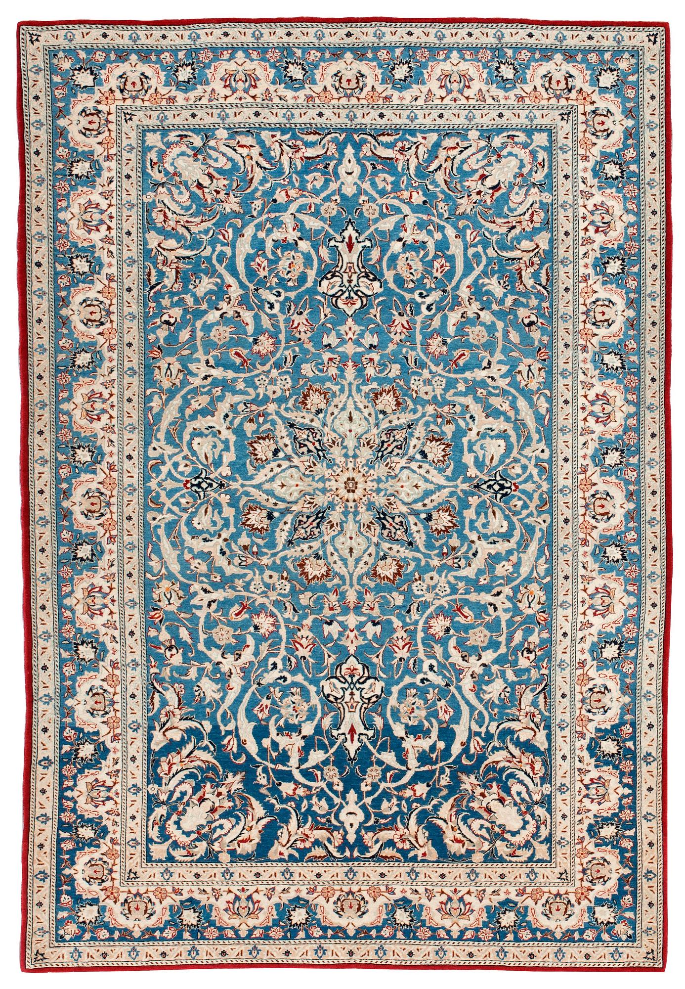 SEMI-ANTIQUE NAIN TOUDESHK. 159 x 108,5 cm.