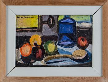 HANS LARSSON, olja på duk, signerad och daterad -57.