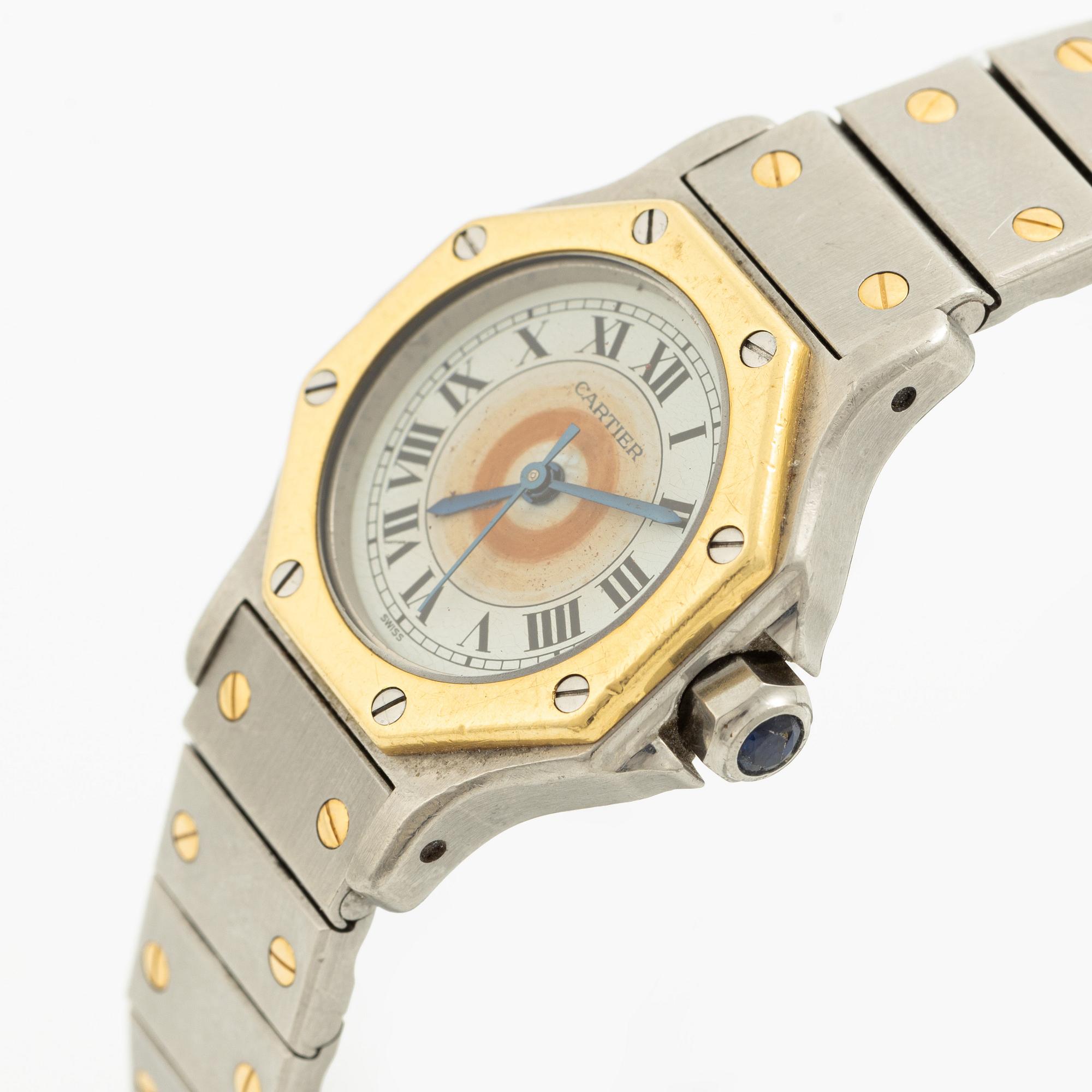 Cartier, Santos Ronde, armbandsur, 24 mm.