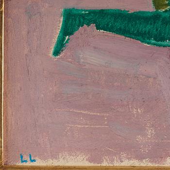 Lage Lindell, "Lekande vid havet".