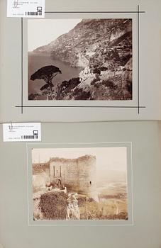 FOTOGRAFIER,  18 st, Italien 1800-talets slut.