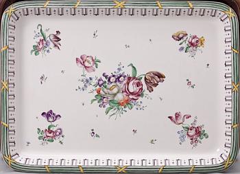 TEBORD, rokokostil, fajans, Rörstrand, 1914.