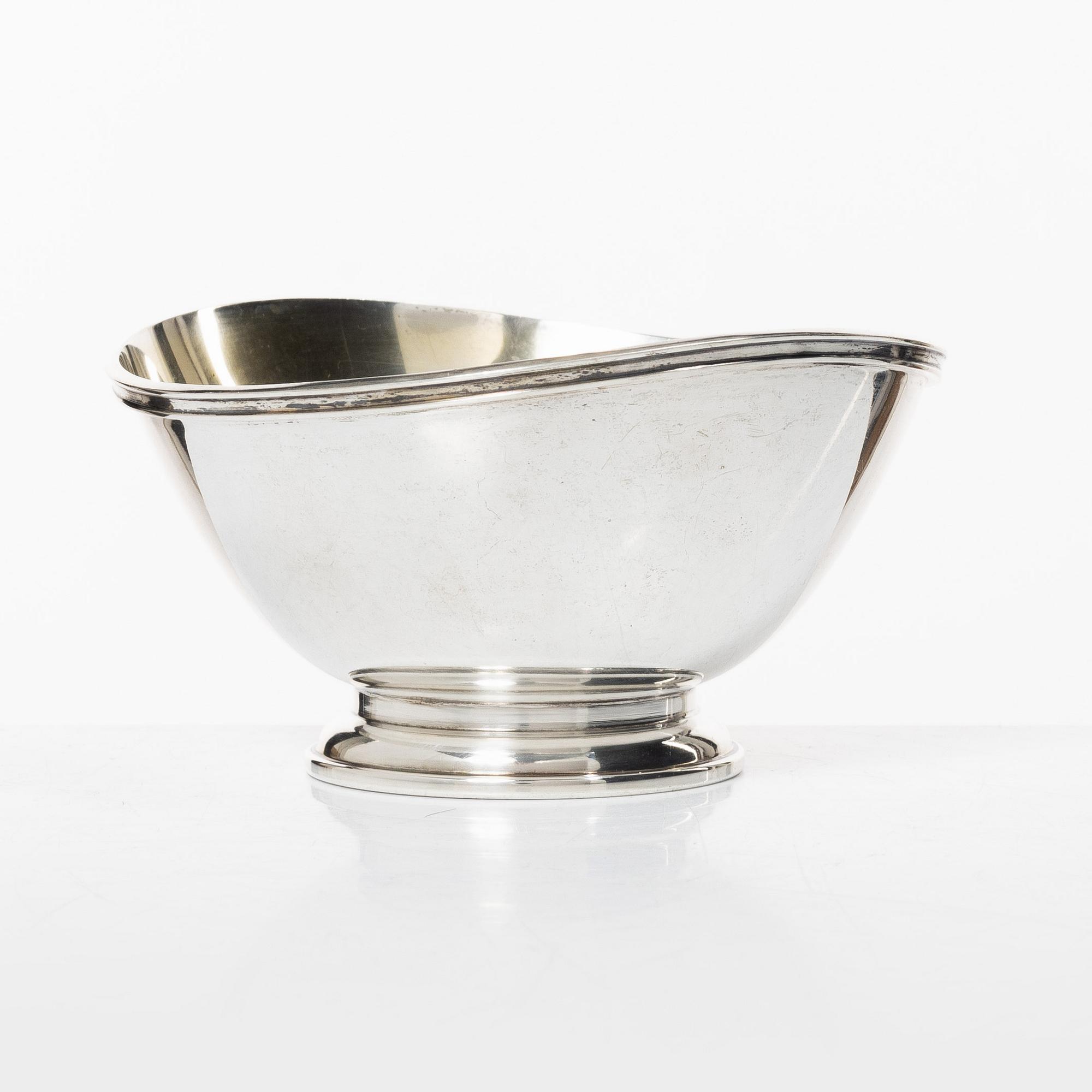 Markströms Guldsmeds Ab, Skål, silver, Uppsala 1951.
