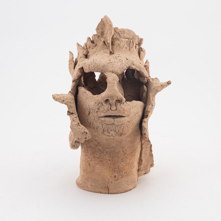 Henrik Allert, sculpture, stoneware, signed.