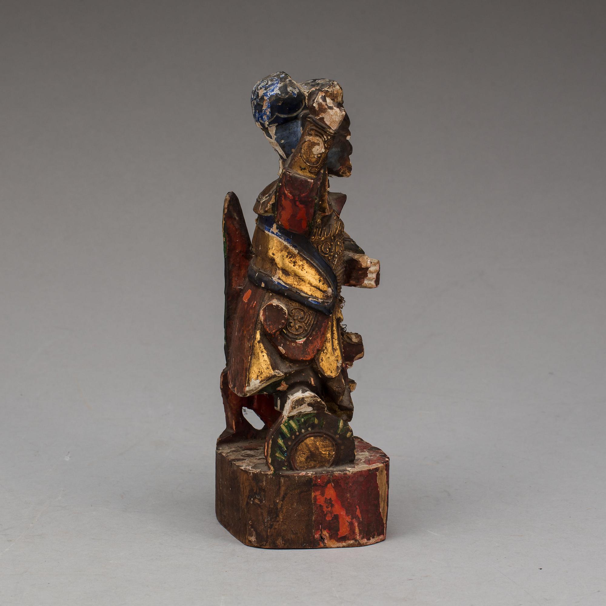 FIGURIN, trä, Kina, 1900-tal.