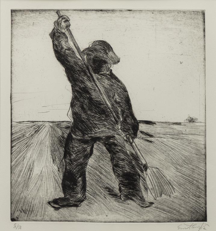 Evert Lundquist, Man in the Field.