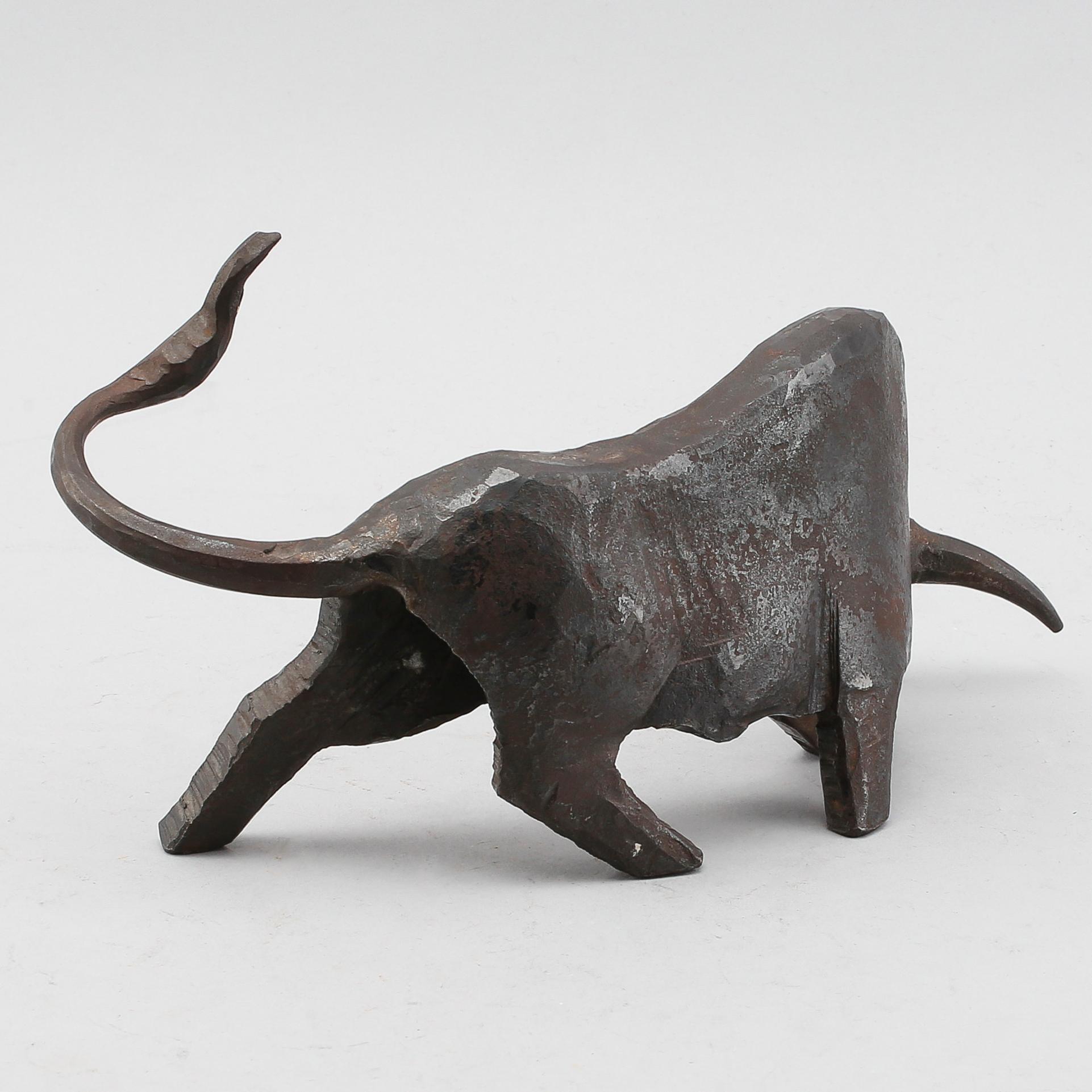 LARS LARSSON, skulptur, smide, signerad.