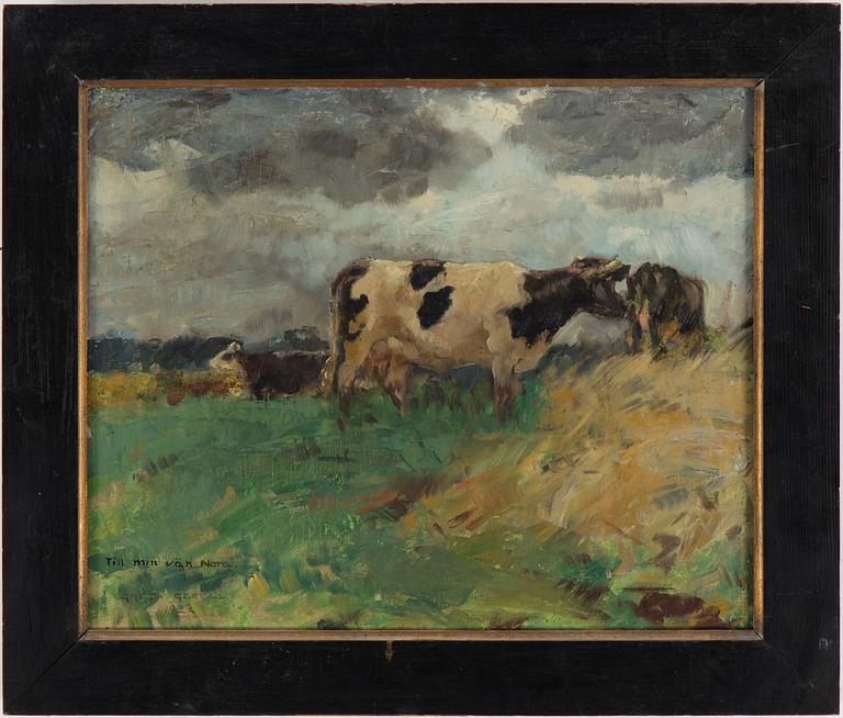 GRETA GERELL, an oil on canvas.