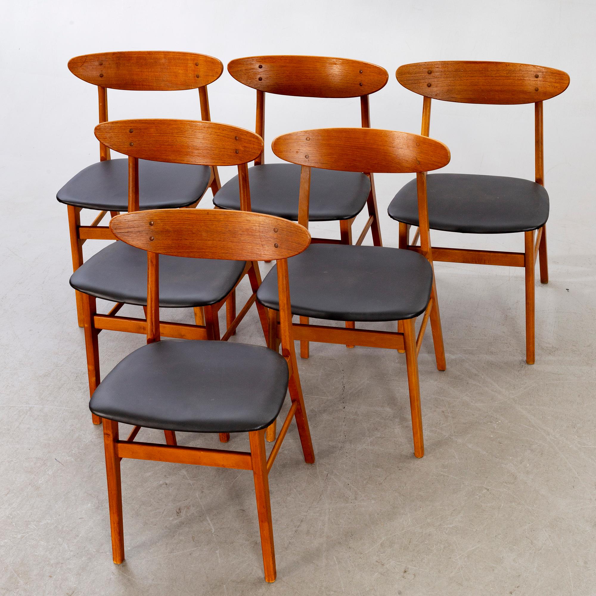 ガラコ FARSTUP Denmark Chair 2 Vintage Danish Modern Dining Chairs by Farstrup - AptDeco