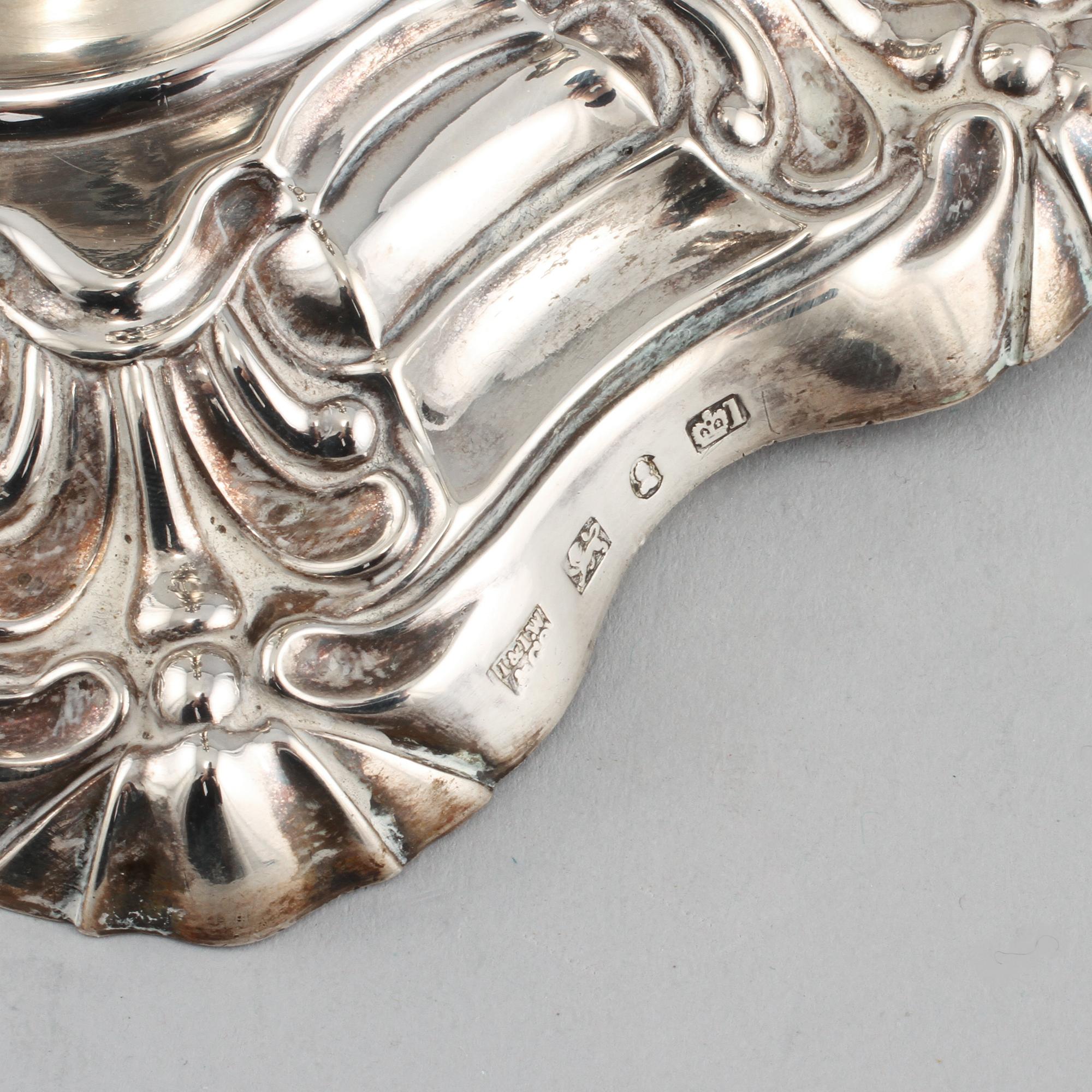 LJUSSTAKE, silver, Sheffield, England, 1833.