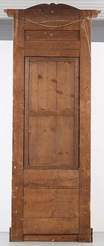 A late Gustavian early 19th century mirror panel.