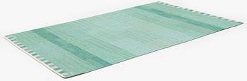 Marianne Richter, a carpet "Muren grön", flat weave, c 185 x 120,5 cm, signed AB MMF MR.