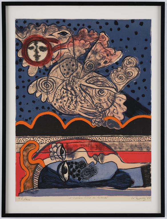 Beverloo Corneille, Utan titel ur: "Hommage aux Prix Nobel" (Nobelprismappen).