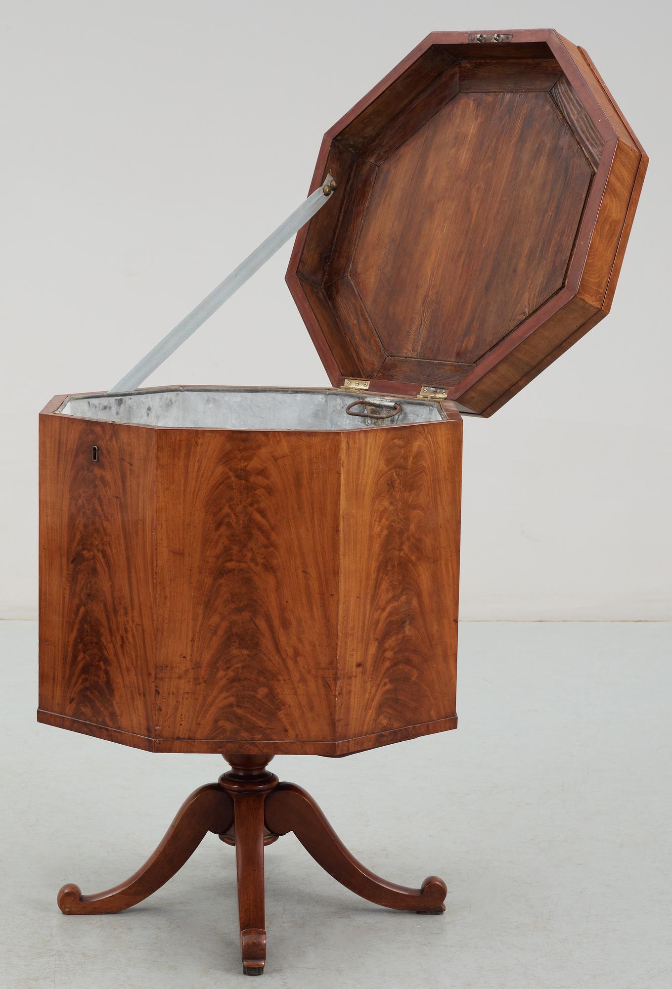 A late Empire 19th Century wine cooler.