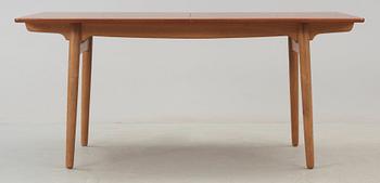 A Hans J Wegner teak dining table, Andreas Tuck, Denmark 1950's-60's.