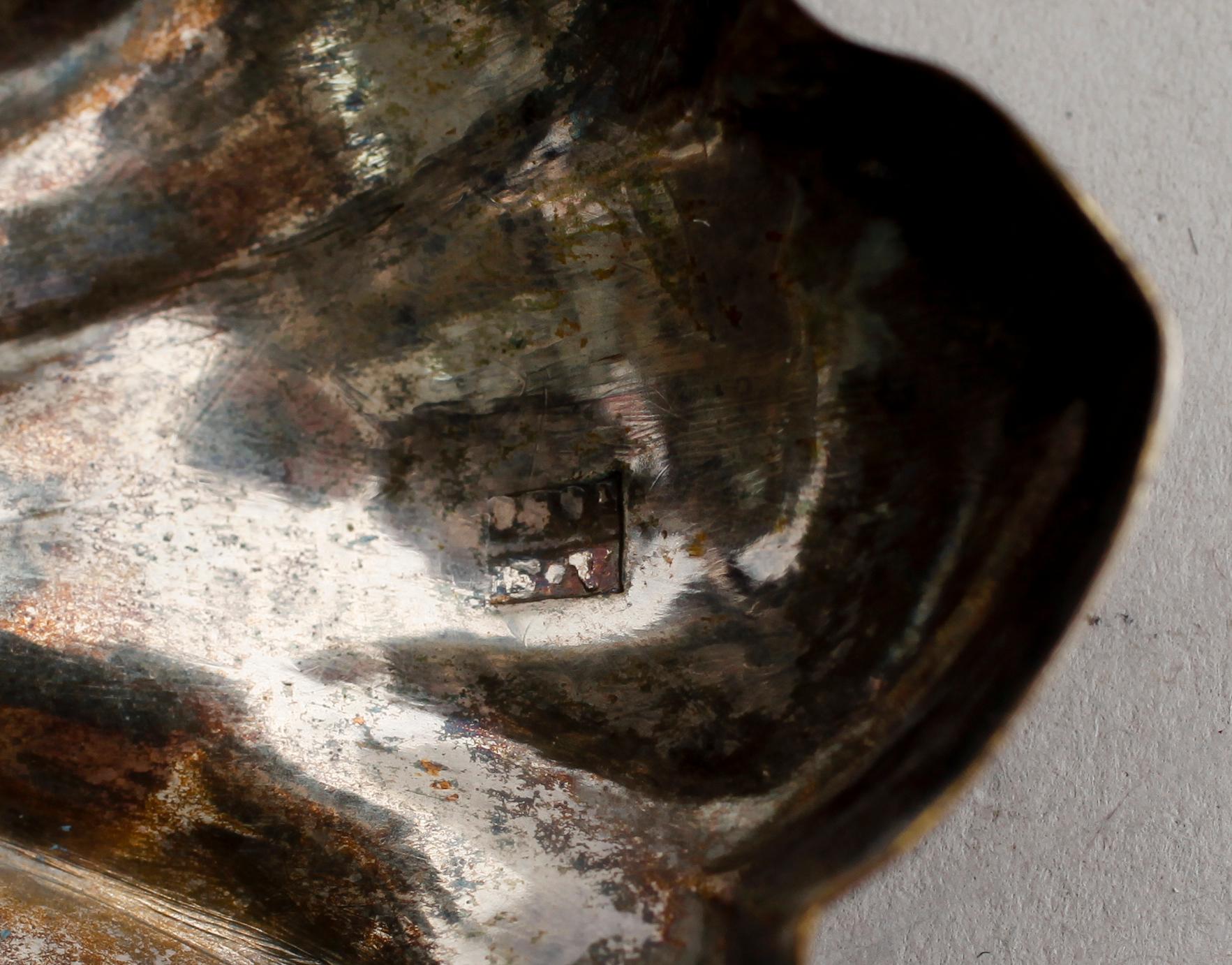 SKÅL PÅ FOT, silver, Ryssland, sekelskiftet 1900. Vikt ca 276 gram.