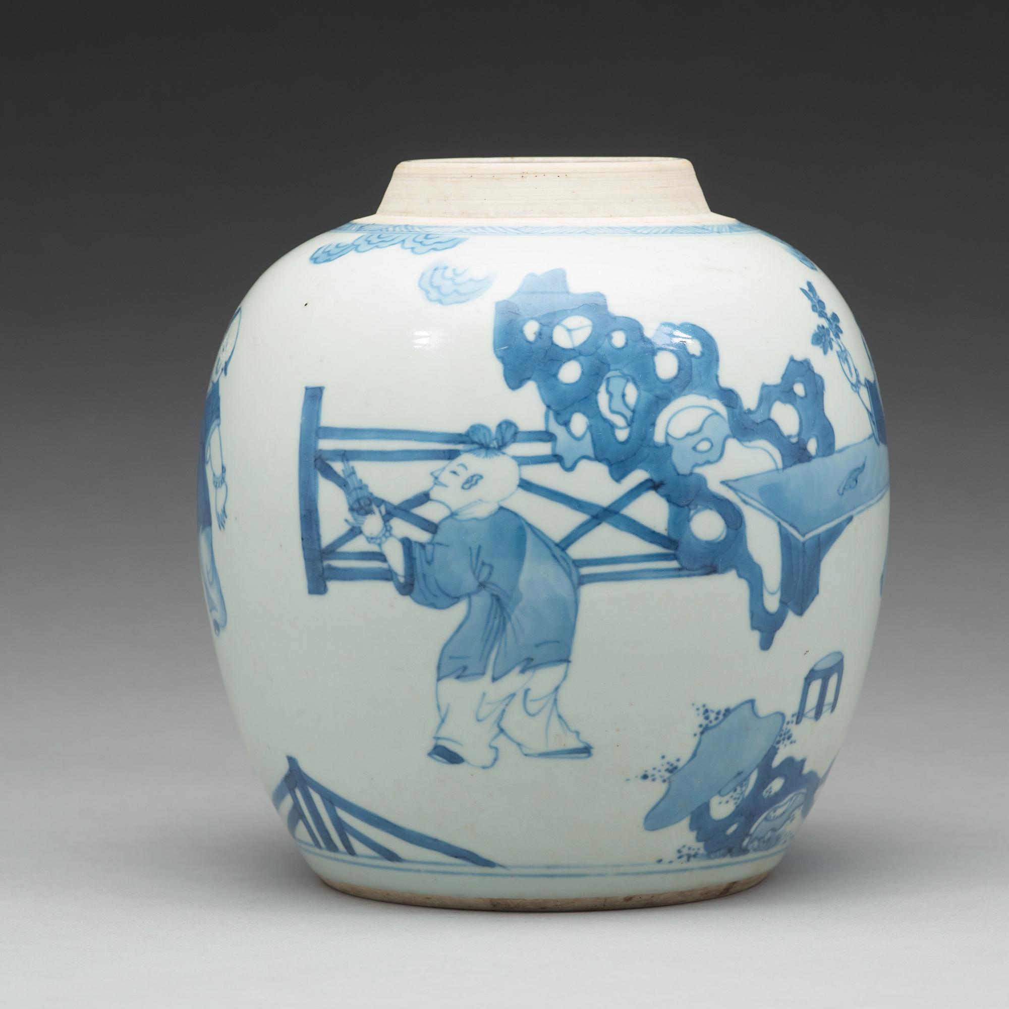 BOJAN, porslin. Qingdynastin, Kangxi (1662-1722).