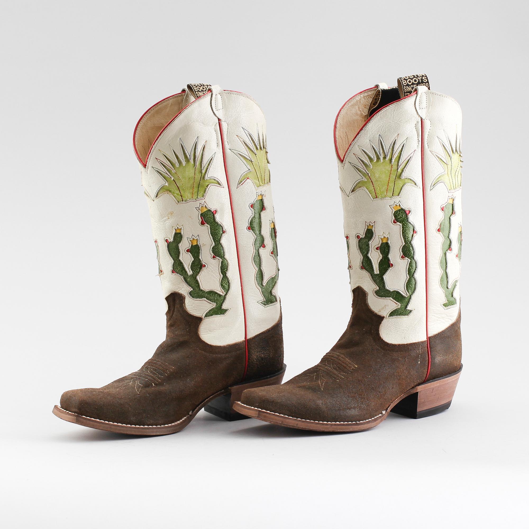 BOOTS, 1 par, Justin Boots, USA.