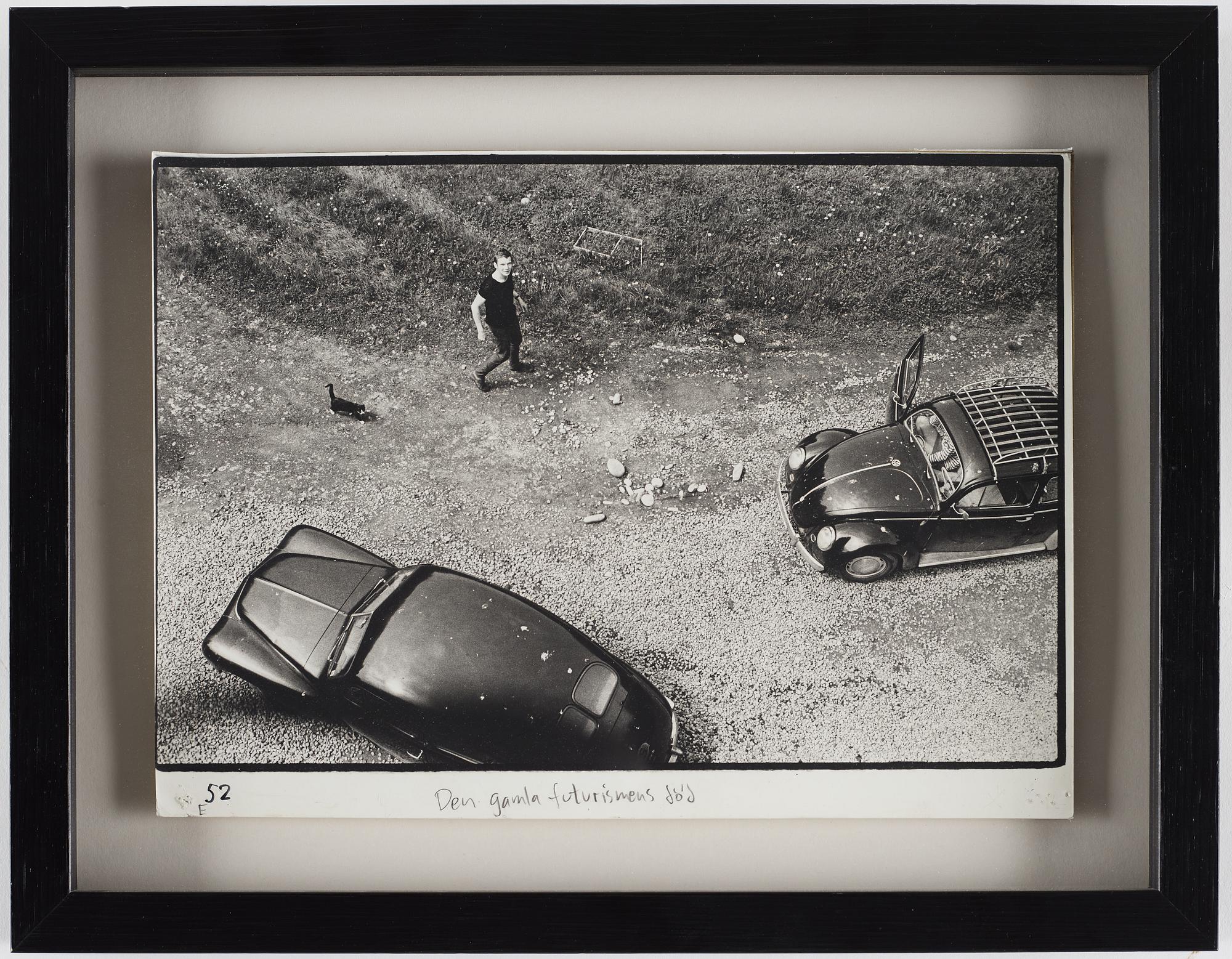 CARL JOHAN DE GEER, gelatin silver print signed on verso, vintage.