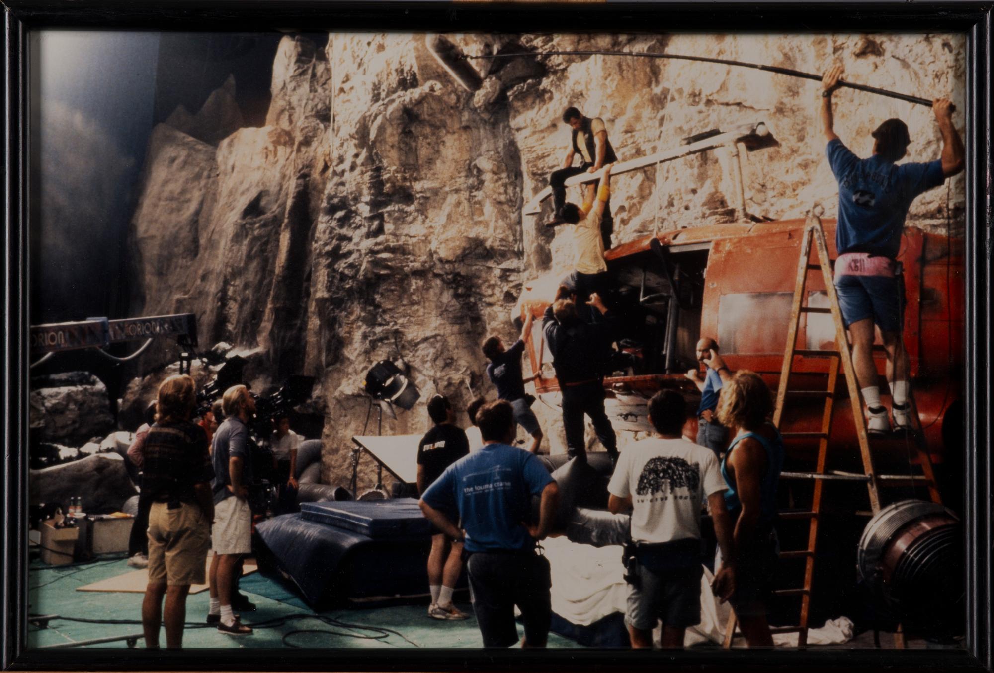 FOTOGRAFIER, 5 st, "Cliffhanger", 1990-tal.