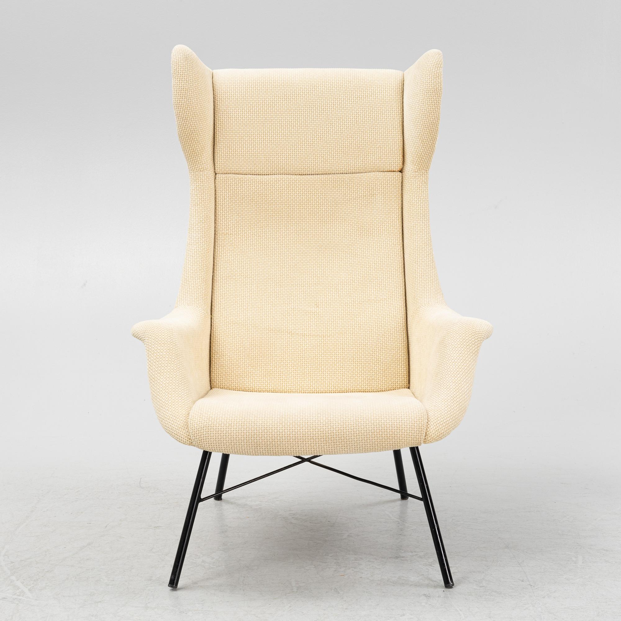 Miroslav Navratil, a 1950's armchair, Czechoslovakia.