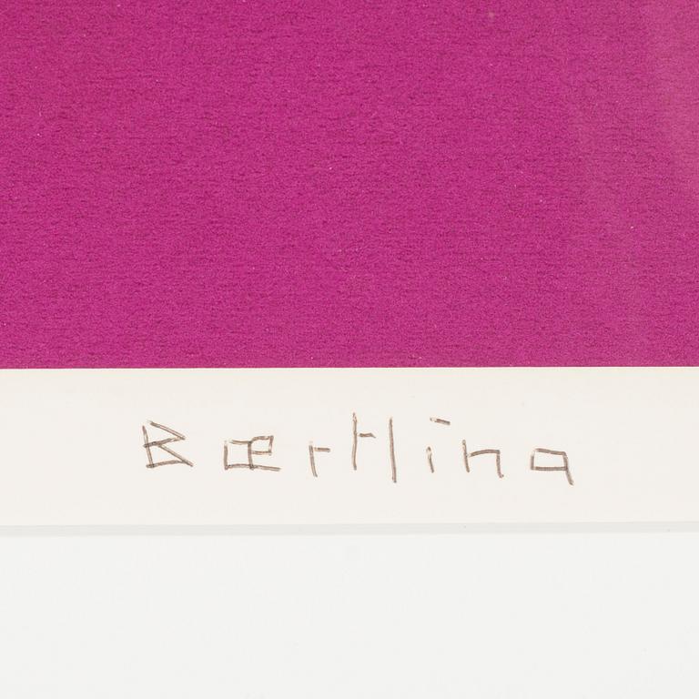 OLLE BAERTLING, färgserigrafi, signerad och daterad 1974-80, EA.