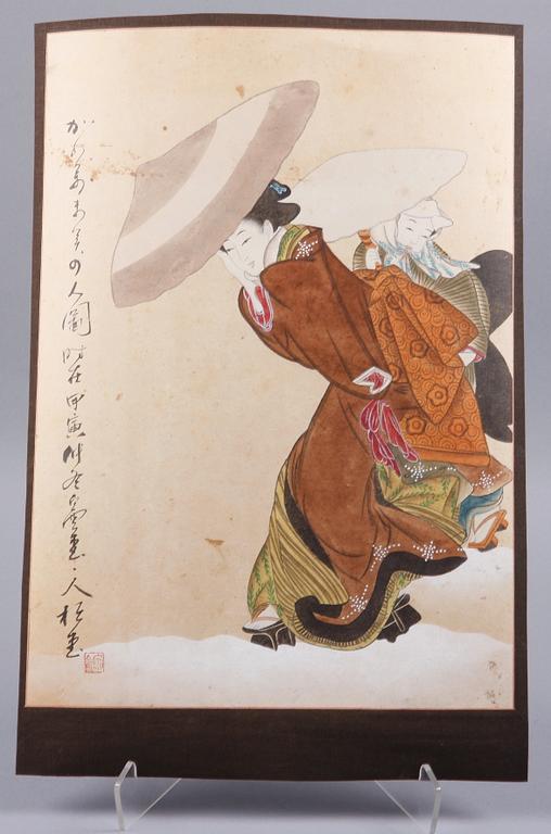 PARTI KONST, 14 delar, bl a Japan, 1700-1900-tal.