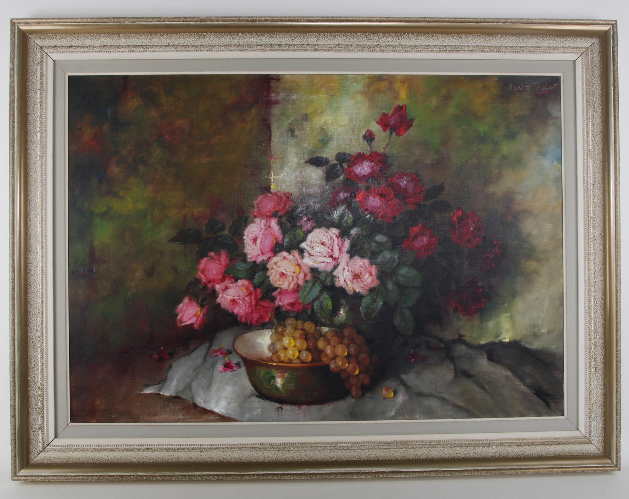 CARL H FISCHER, olja på duk, sign.